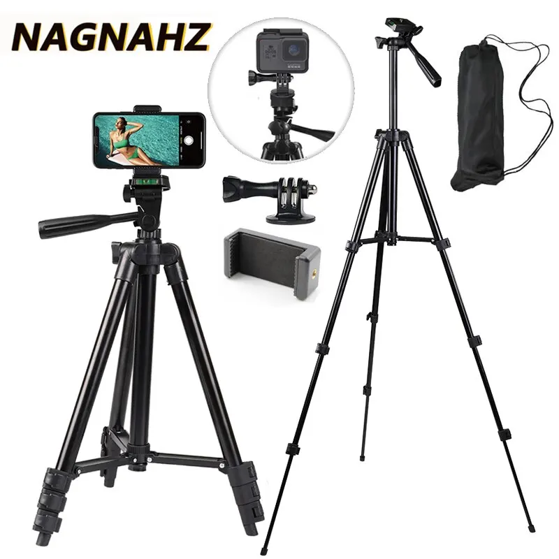 NA-3120 handy stativ 40 zoll universal fotografie für gopro iphone samsung xiaomi huawei iphone aluminium reise tripode