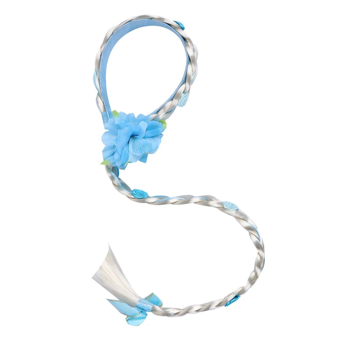 

Children Headband Girls Headwear Fake Braid Hair Hoop Kids Headdress Party Accessories Long Lasting Durable Use