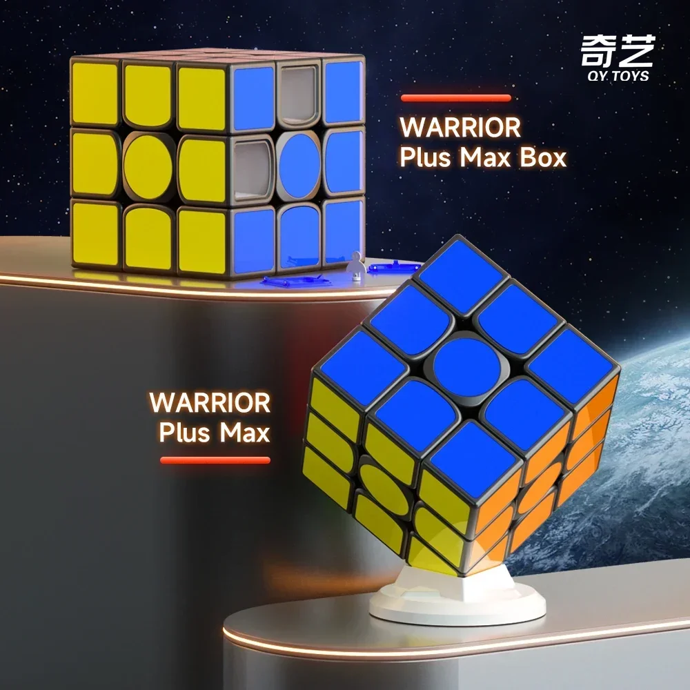 QiYi 38.8cm Cube Giant 3x3 Cube Warrior Plus Max Box Giant Cube 3x3x3 Magic Cubes Professional Speed CubeToy for Children Gift