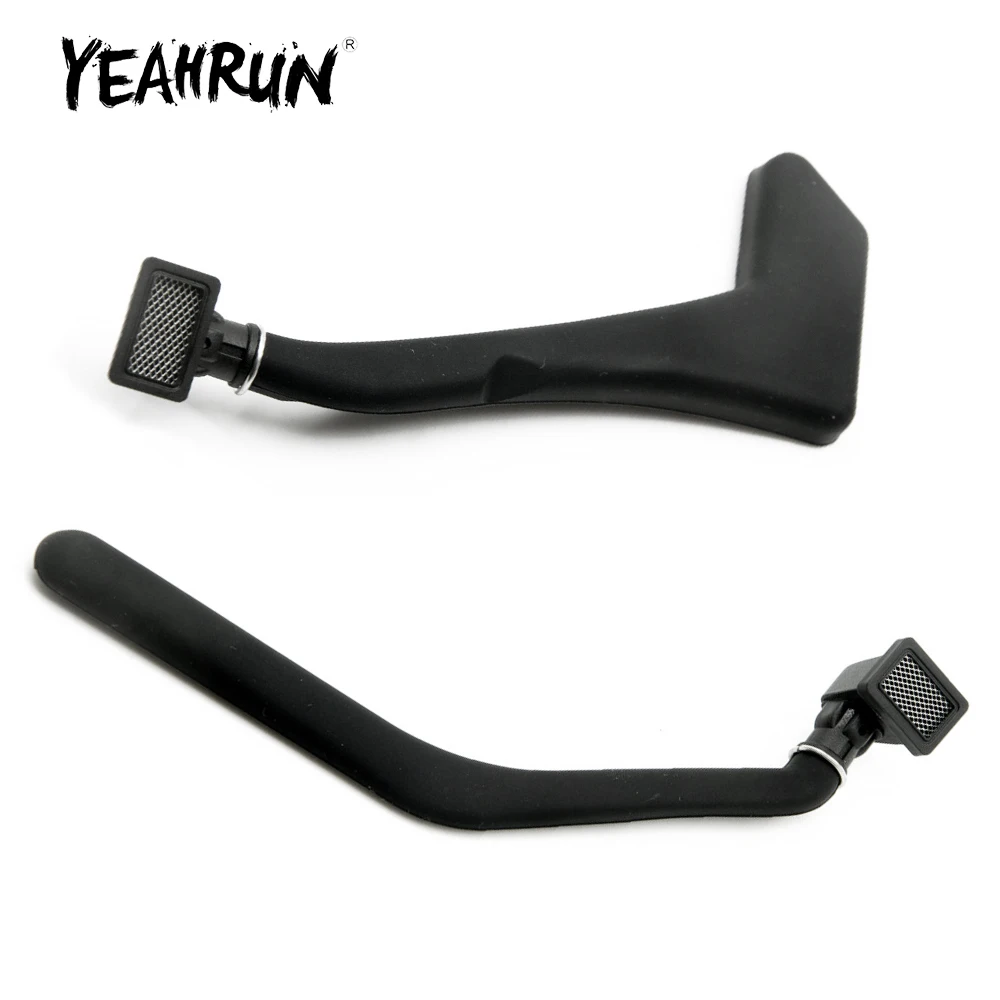 YEAHRUN Rubber Safari Snorkel for D90 Wrangler 1/10 RC Crawler Truck Model Car Shell Body Upgrade Parts Accessiores