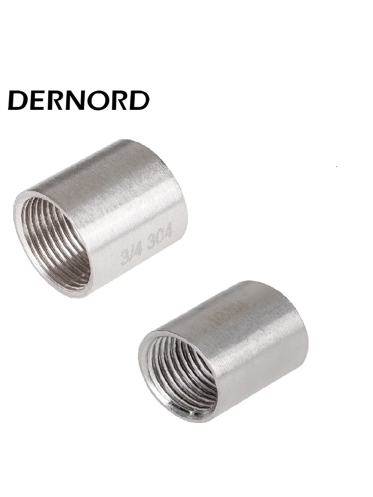 DERNORD Internal Female Thread SUS304 DN15/DN20/DN25/DN32/DN40 Heating Element Accessories for Water Heater Element