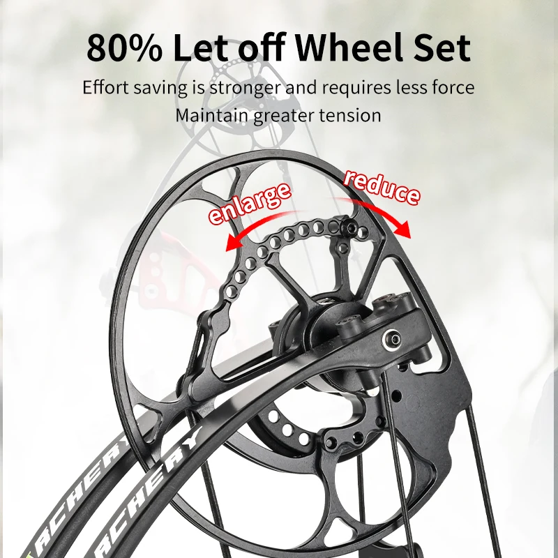 STARCN Indoor Outdoor CNC-gefrästes Aluminium Rechtshänder 29" ATA-Länge Zielpfeil Schießen Bowfishing Jagd Compoundbogen