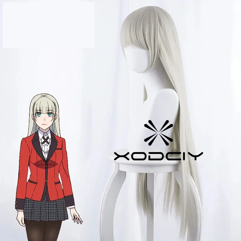 Anime Momobami Ririka Cosplay Pruik Vrouwen 70 cm Lange Rechte Pruiken Hittebestendige Synthetisch Haar