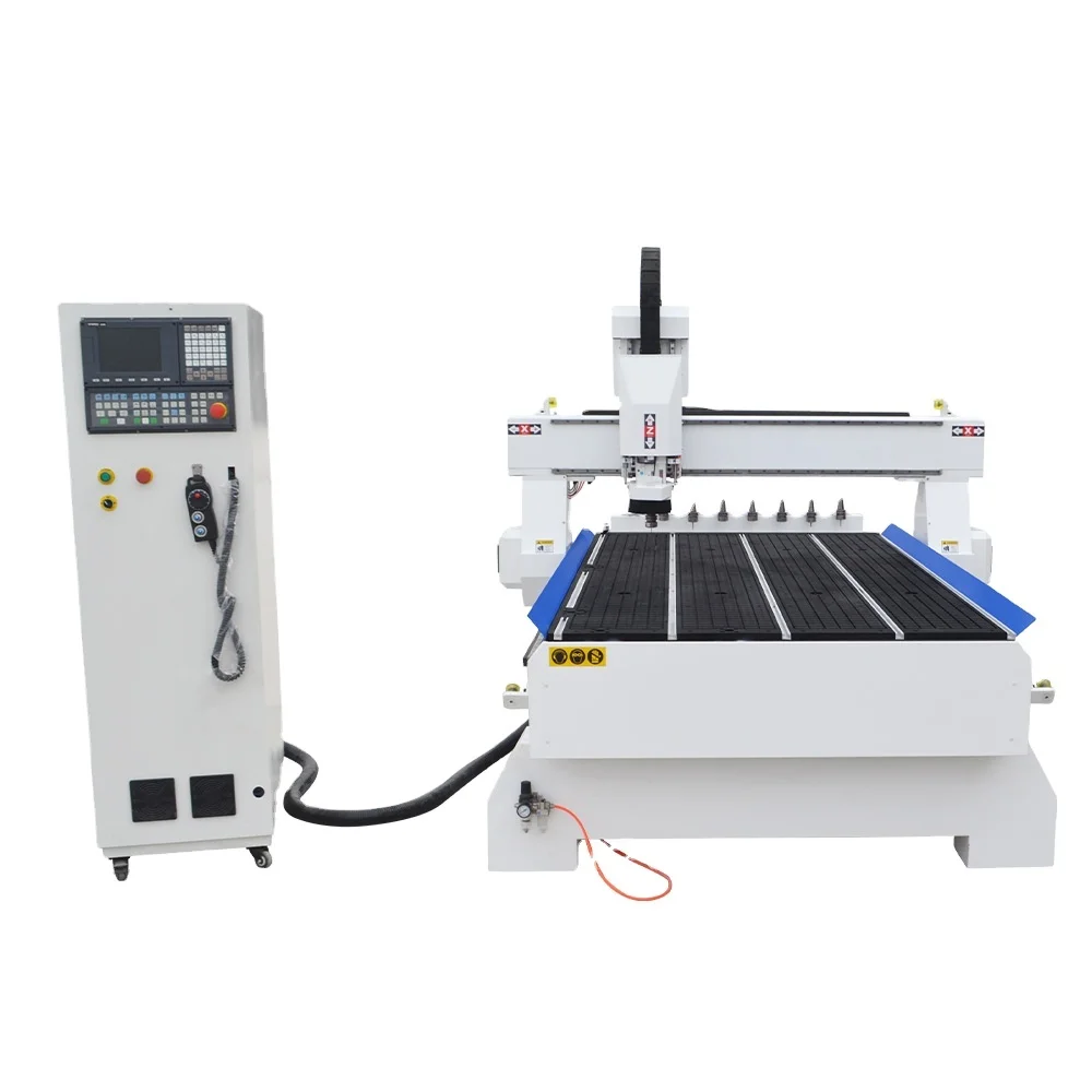 เครื่อง CNC เราเตอร์3 4แกนสำหรับแกะสลักหินงานไม้ DSP 1325 CNC เราเตอร์สำหรับตัดแผ่นคลื่นประตูไม้