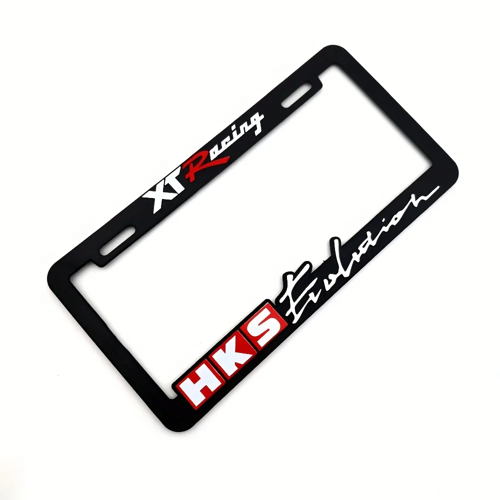 HKS Car License Plate Frame | USA Standard ABS JDM Style for Night kids USA Standard ABS Car License Plate Holder - view 3