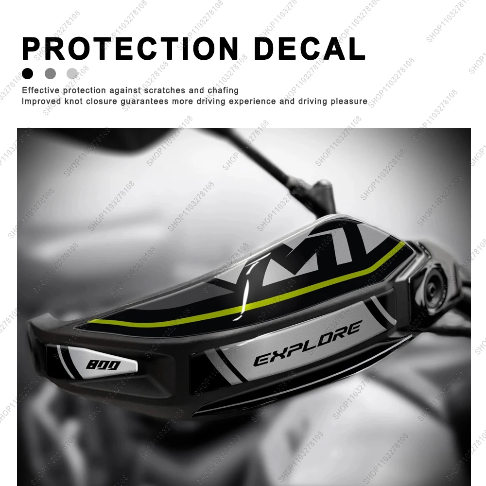 สติ๊กเกอร์กันรอยถังน้ำมันมอเตอร์ไซค์ CFMoto 800MT Explore 2023 2024 รุ่นลิมิเต็ดอิดิชั่น แบบ 3D เจลเรซิ่น ลายตกแต่งใหม่