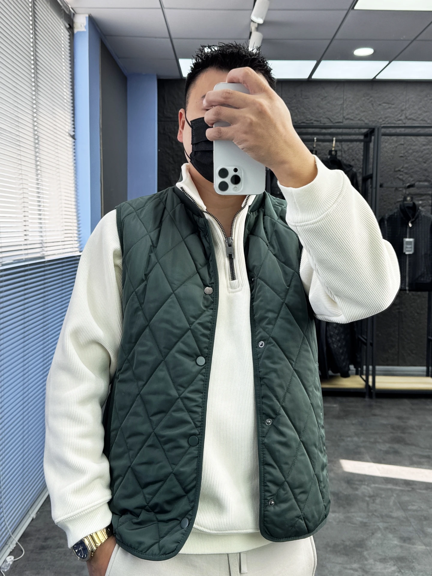 

Svip Легкий теплый пуховый хлопковый жилет для мужчин с модным воротником для всего тела, повседневный хлопковый жилет с ромбовидным узором для отдыха