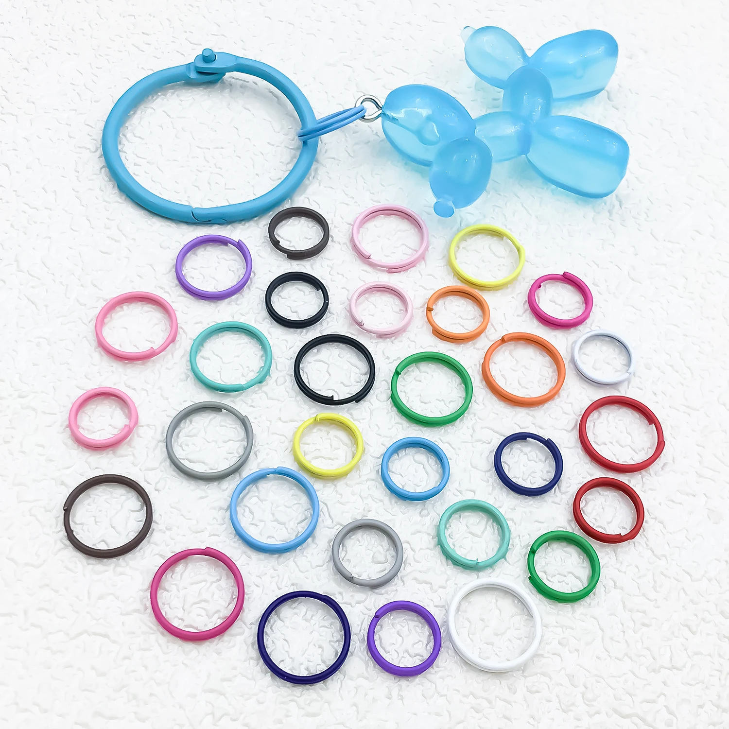 Embroidery Art Painting - 100g 0.7x10/8mm Paint Double-Layer Split Ring