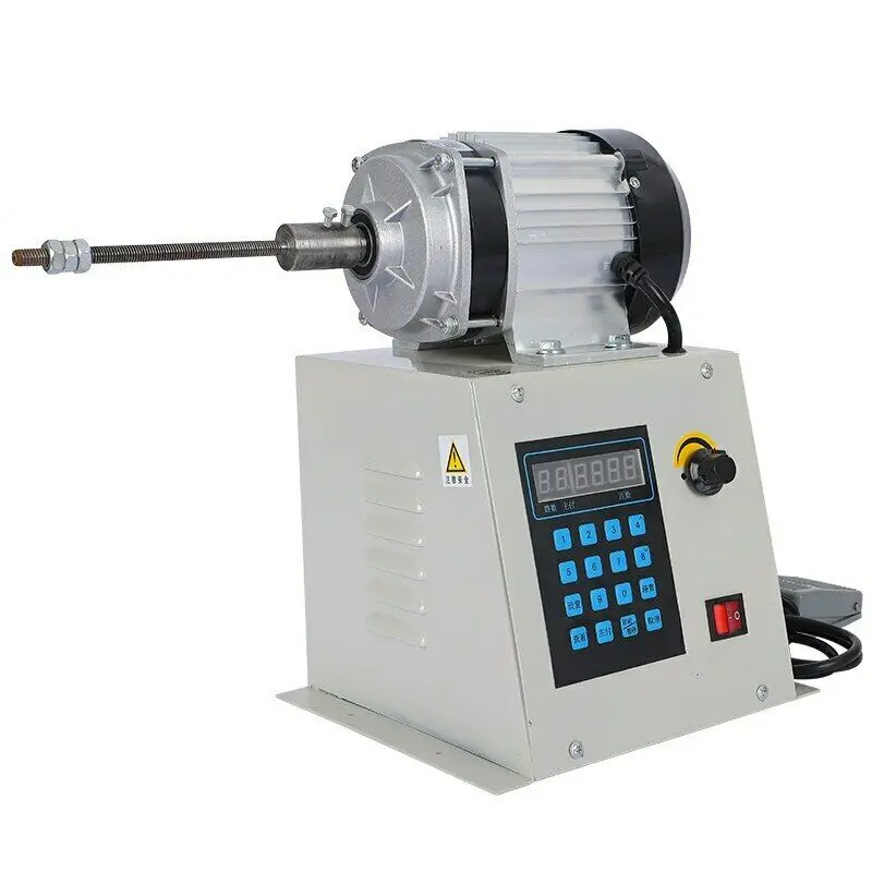 220V CNC Electric Winding Machine High Torque Winding Winder Machine With Chuck Adjustable Speed Automatic Winding Tool