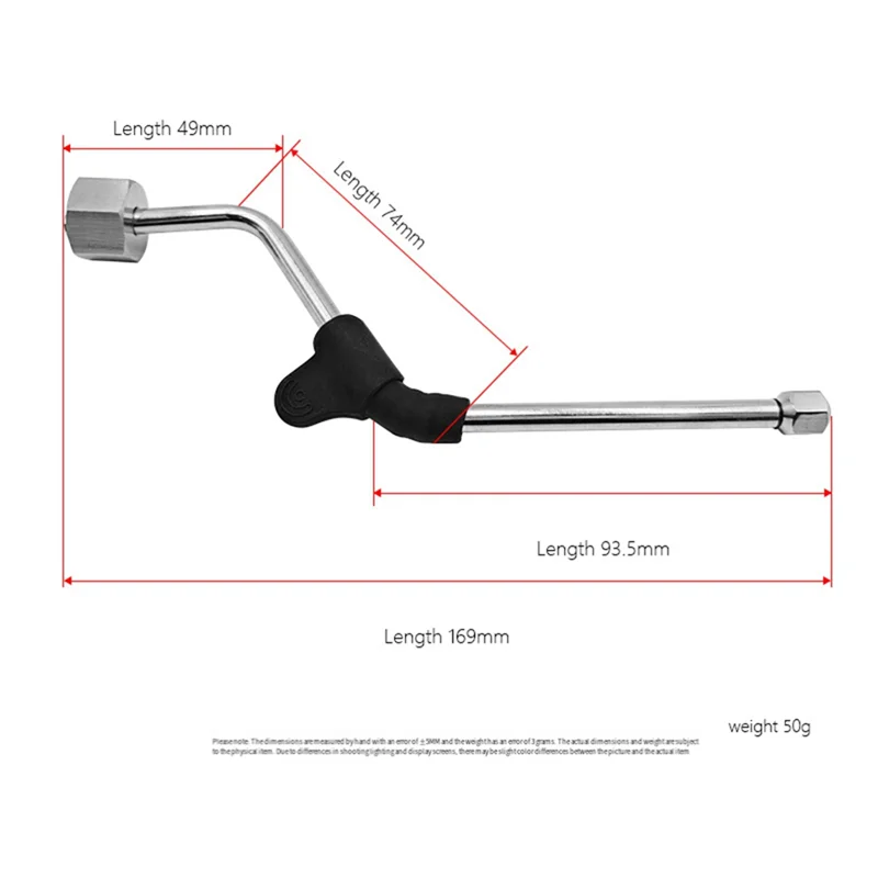 عصا بخار ABHB لـ Delonghi EC680/EC685 لماكينة القهوة Rancilio مع فتحة واحدة وفوهة بخار ذات طرف 3 فتحات