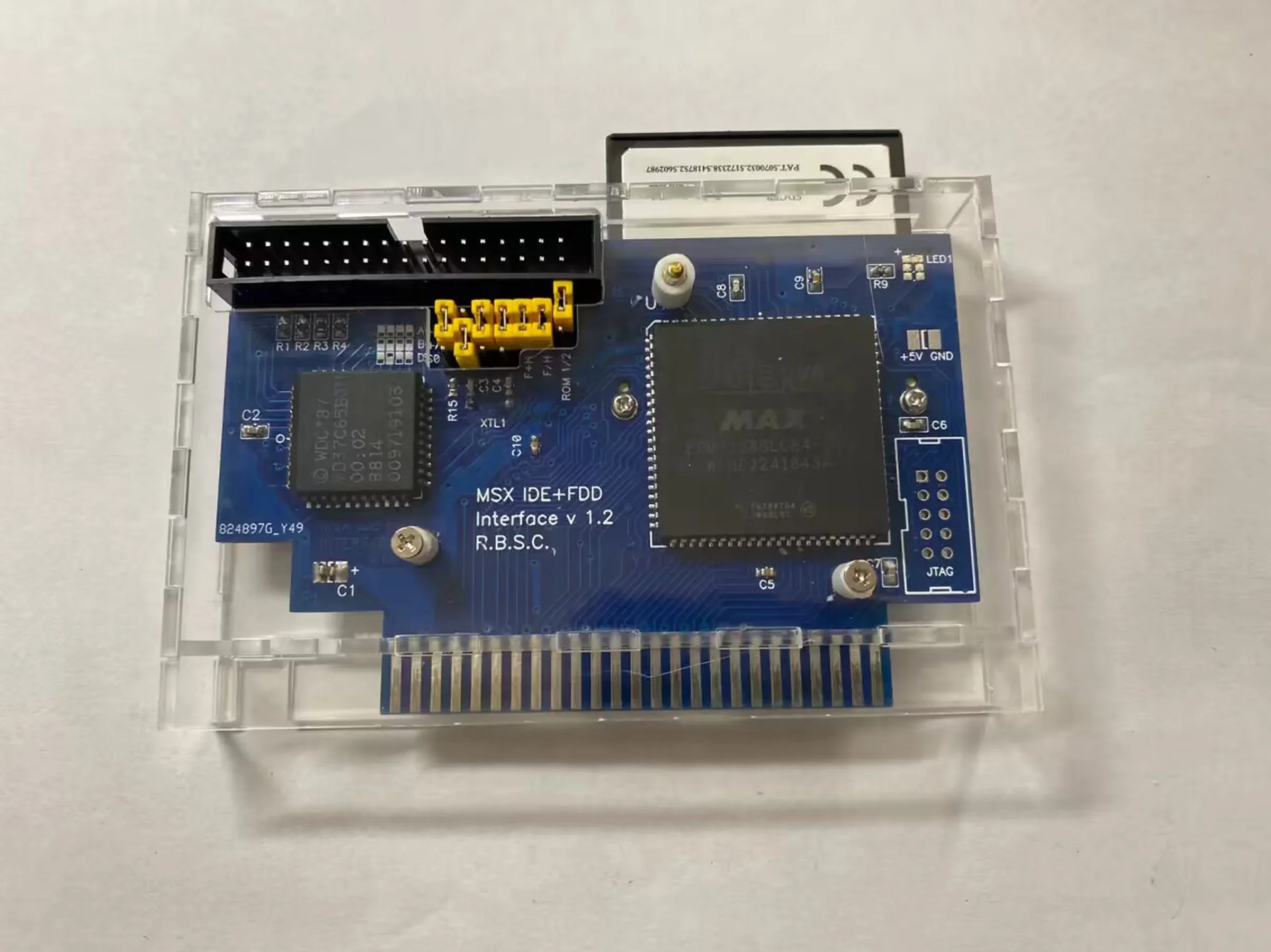 MSX FDD+IDE MultiController Combo Adapter 2 Floppy Drives Support IDE Interface For MSX Retro Gaming And Computing