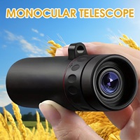 Outdoor Monocular Telescope 2000 * 24 High-definition Bird Watching Telescope Mini Portable Camping Hiking Hunting Telescope