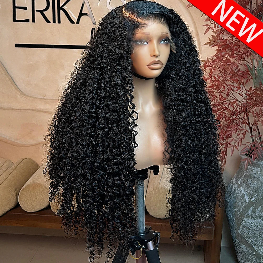 

13x6 HD Lace Front Wig Brazilian Lace Frontal Wig 13x4 Jerry Curly Glueless Wigs 100% Human Hair Wig 400 Density For Black Women
