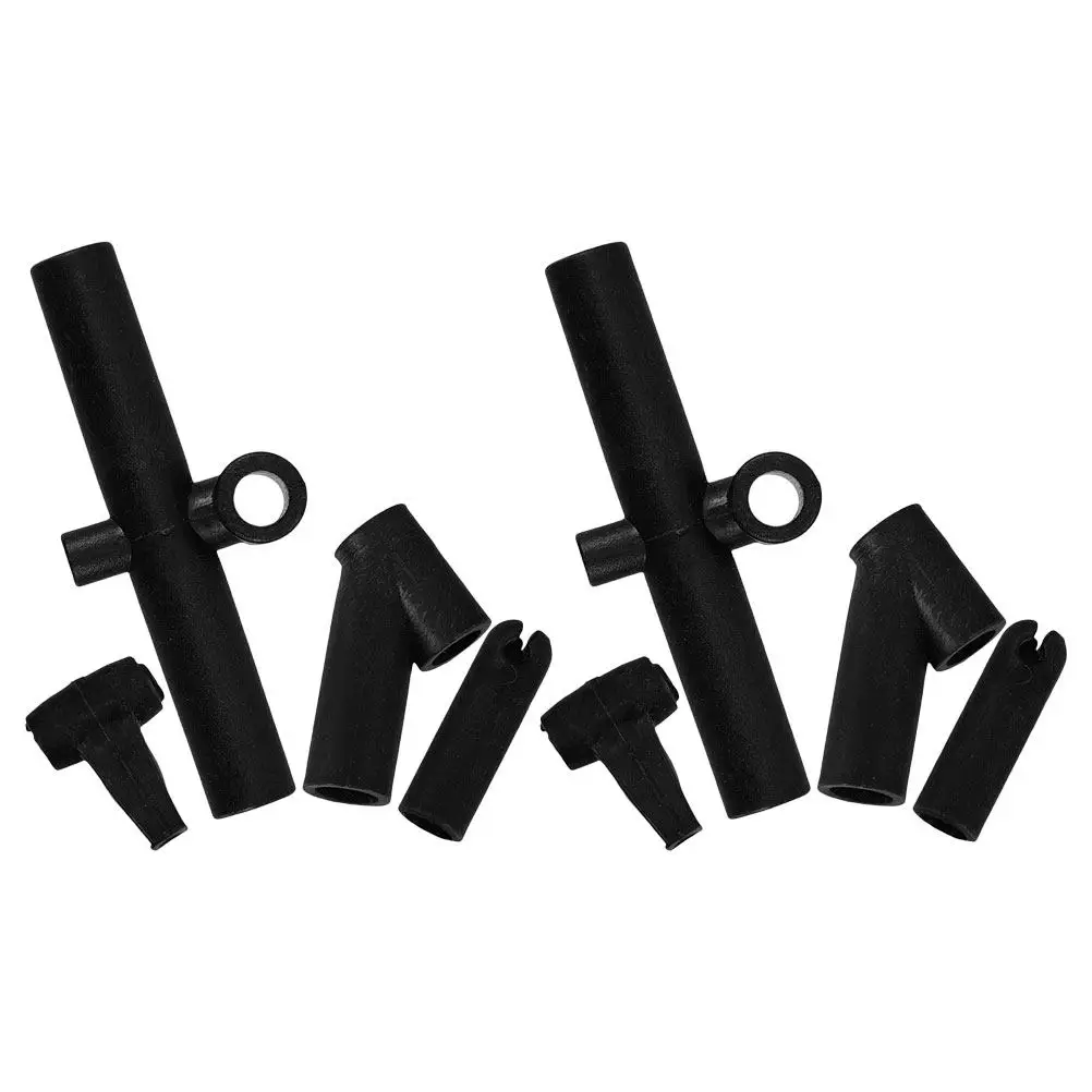 Kite Frame Connectors 2 Sets Plastic Support Rod Joints for DIY Kite Assembly Repair Replacement Parts