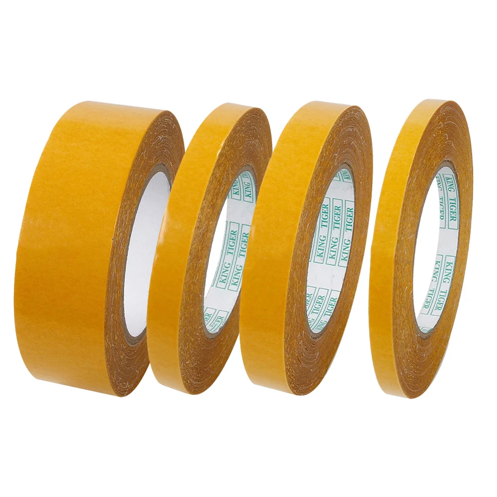 5M Super Traceless Carpet Adhesive Double Sided Cloth Base Tape With Strong Fixation High Viscosity For Waterproof Mesh