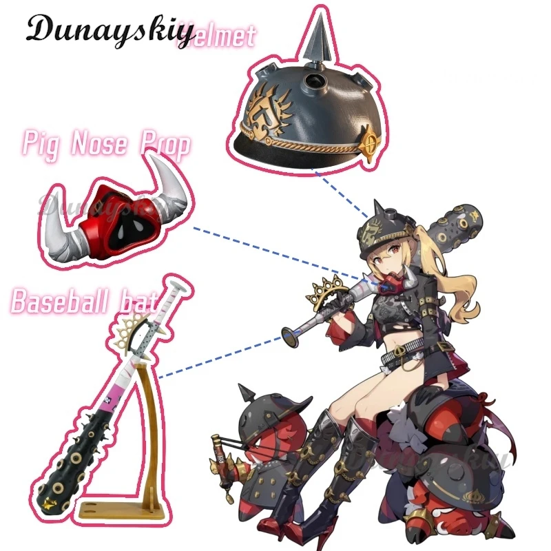 Lucy Zenless Zone Zero оружие бейсбольная бита с волчьим зубом летучая мышь реквизит оружие для косплея Хэллоуин Рождественская вечеринка реквизит для комиксов