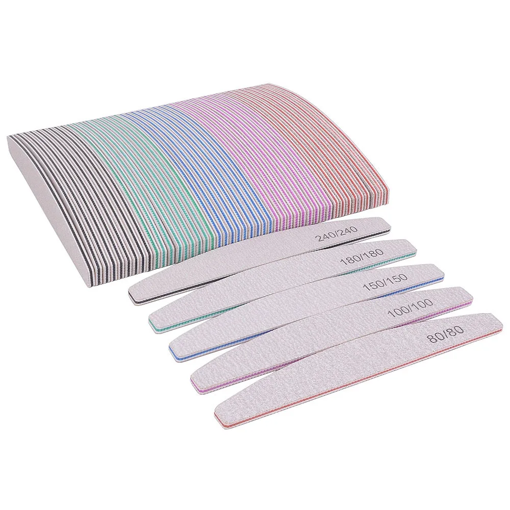 Polishing And Shaping Nail Tools, Nail Sanding Strips, Half Horse Sanding Strips, Gray Sanding Strips, Nail Files