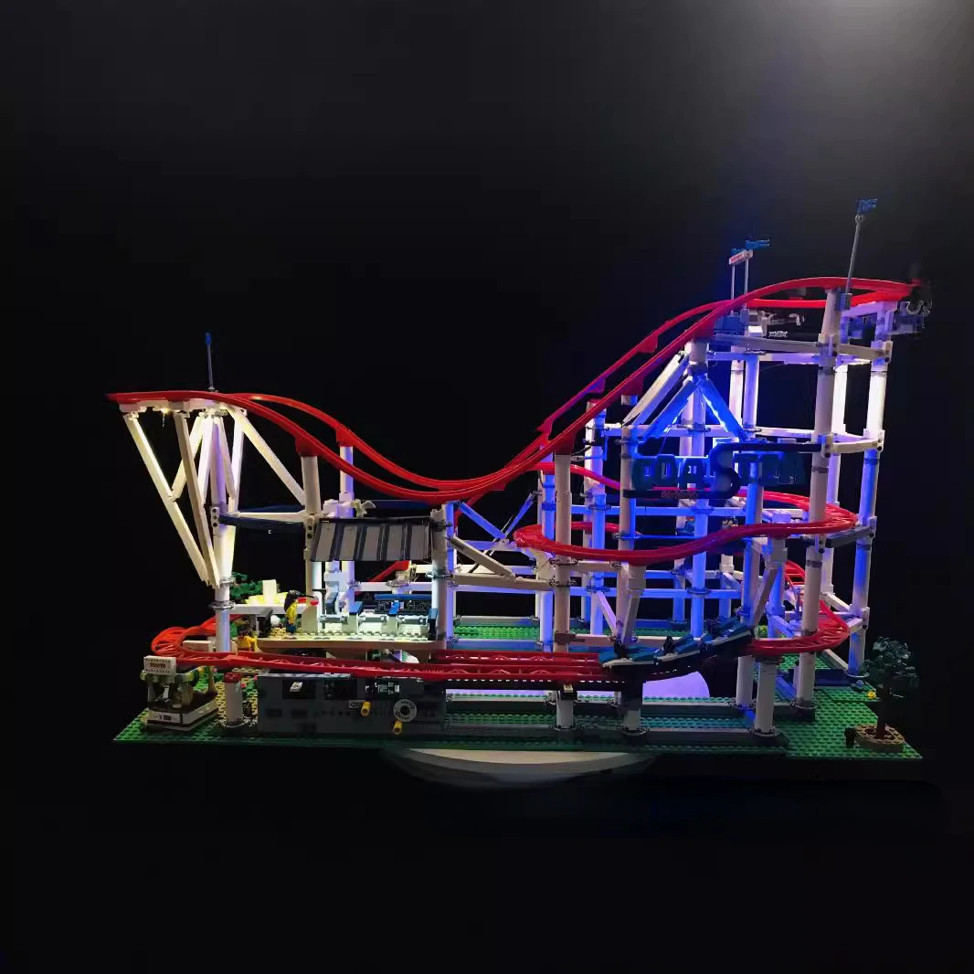 No Model Led Light Kit For Roller Coaster 10261