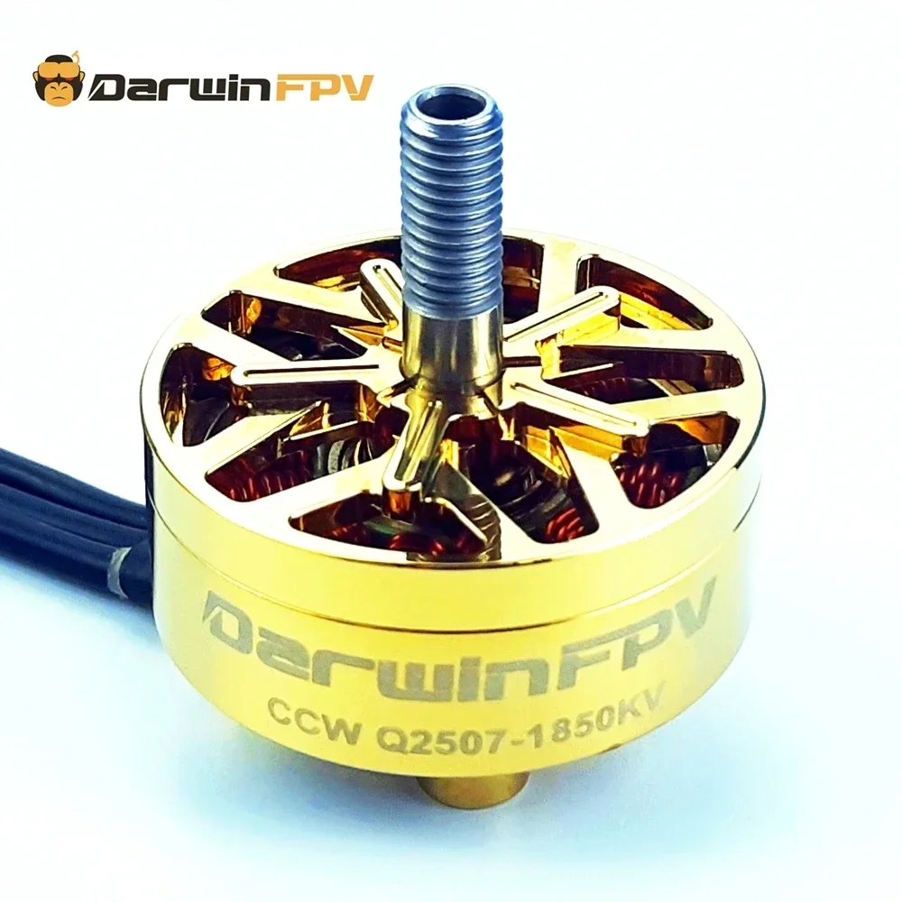 

1-4PCS DarwinFPV Q2507 2507 1850KV Brushless Motor 3-6S For FPV Racing Car RC Quadcopter Darwin129 7040 6030 Propeller