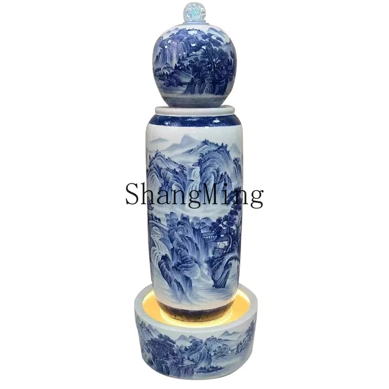 

DHY feng shui ball flowing water fountain circulating water living room floor decoration
