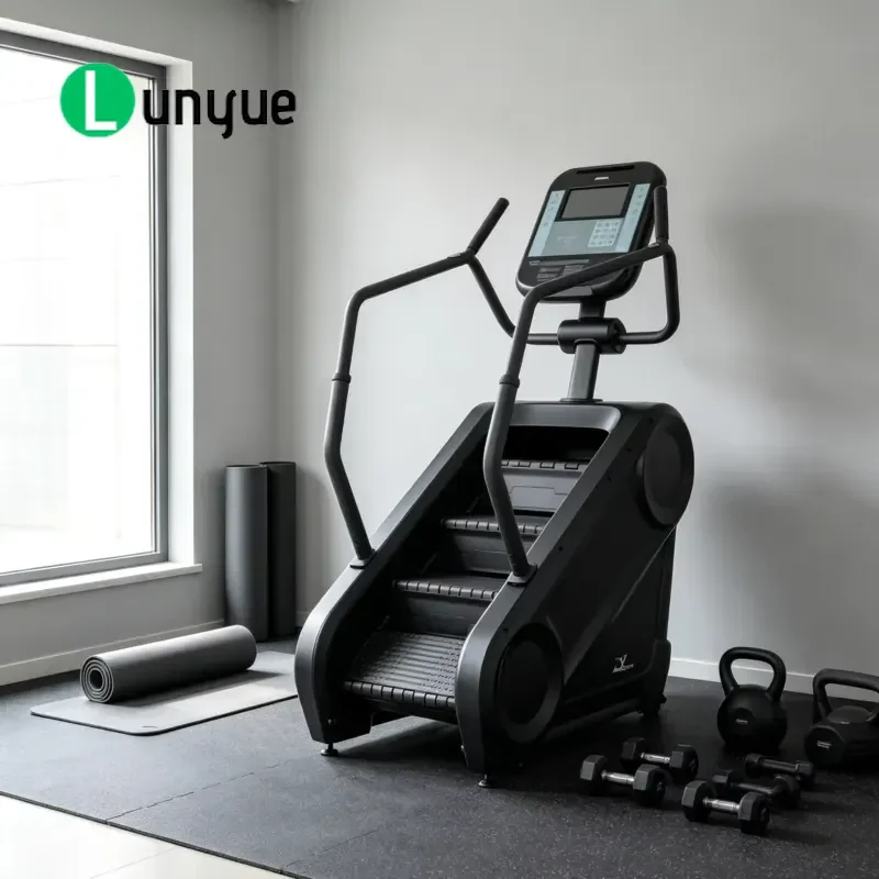 Commercial Electric Adjustable Stair Climber Touch Screen Cardio Fitness Equipment for Gym Fitness Centers Home Workout