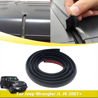 Hardtop Seal Strip Weatherstrip for 2007-2025 Jeep Wrangler JK JL Sahara Roof Top Rain Leak Sealing Sticker Car Accessories