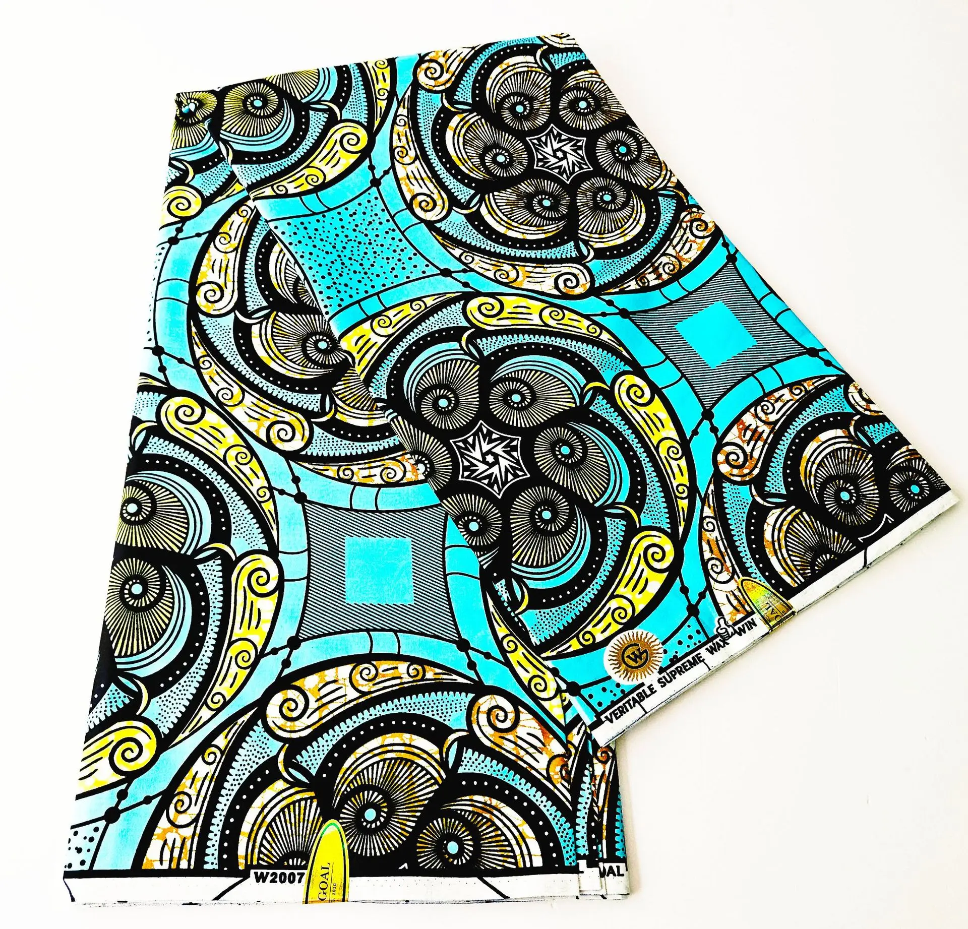 Traditional African Super Wax Print Fabric 6 Yards Original Dutch Holland Wax Loincloth Pagne 100% Cotton Batik Cloth for Sewing