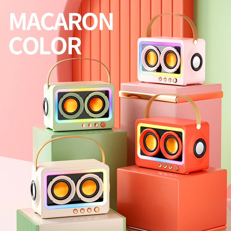 مكبر صوت لاسلكي محمول بلوتوث ، صندوق صوت HiFi ، صوت صغير Bocina MP3 للموسيقى ، حاجز العمود ، Coluna TWS ، محمول