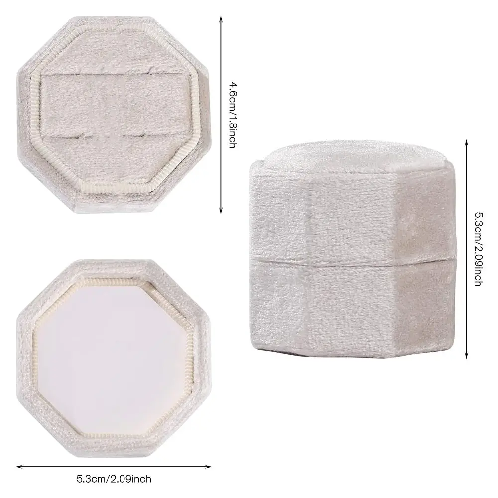 

Предложение Бархатная шкатулка для колец с шестигранной головкой, винтажная женская коробка