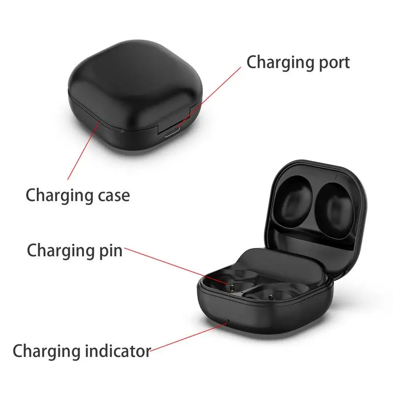 Charging Box For SamsungGalaxy Buds Pro SM-R190 Bluetoothcompatible Wireless Earphone Charger Case Replacement USB Port Cradle