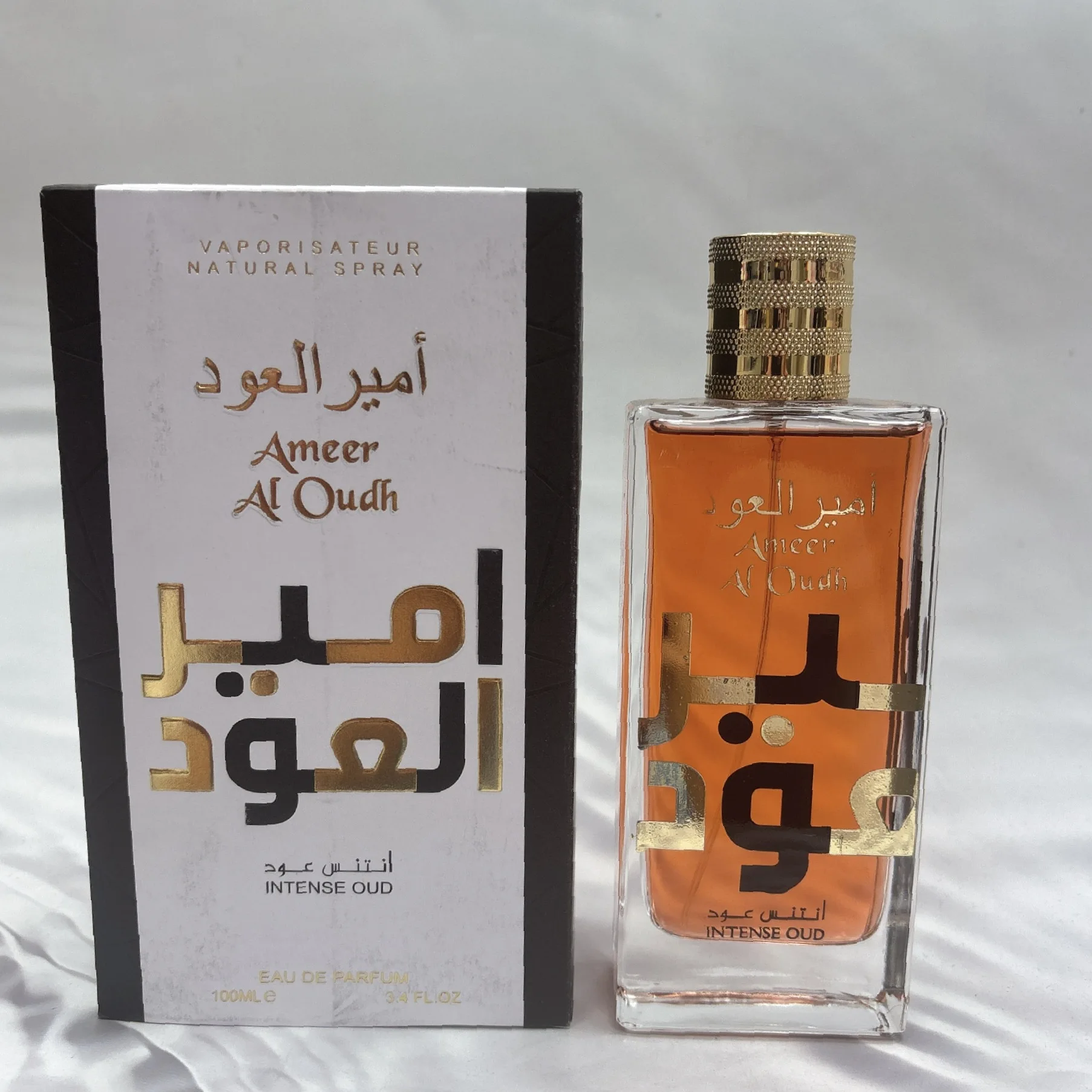 Ame Al Oudh Intense Oud Lattafa Perfume Eau De Parfum 100ml Unisex Oriental Fragrance