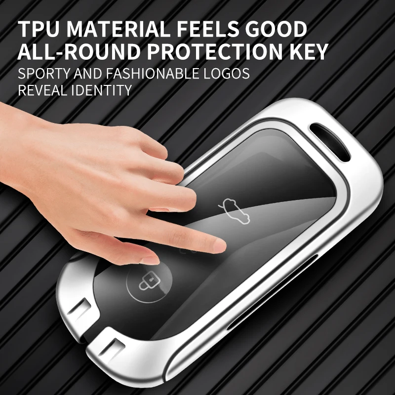 Zinc Alloy Car Key Case Cover for Huawei Aito M5 M7 M5ev Metal Protector Shell Keychain Keyless Bag Auto Accessories