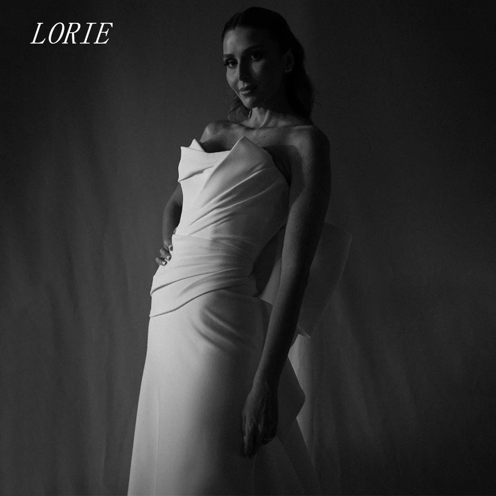 

LORIE Luxury Mermaid Wedding Dress Elegant Sweetheart Bridal Dresses Irregular Sleeveless Wedding Gown Customized 2026