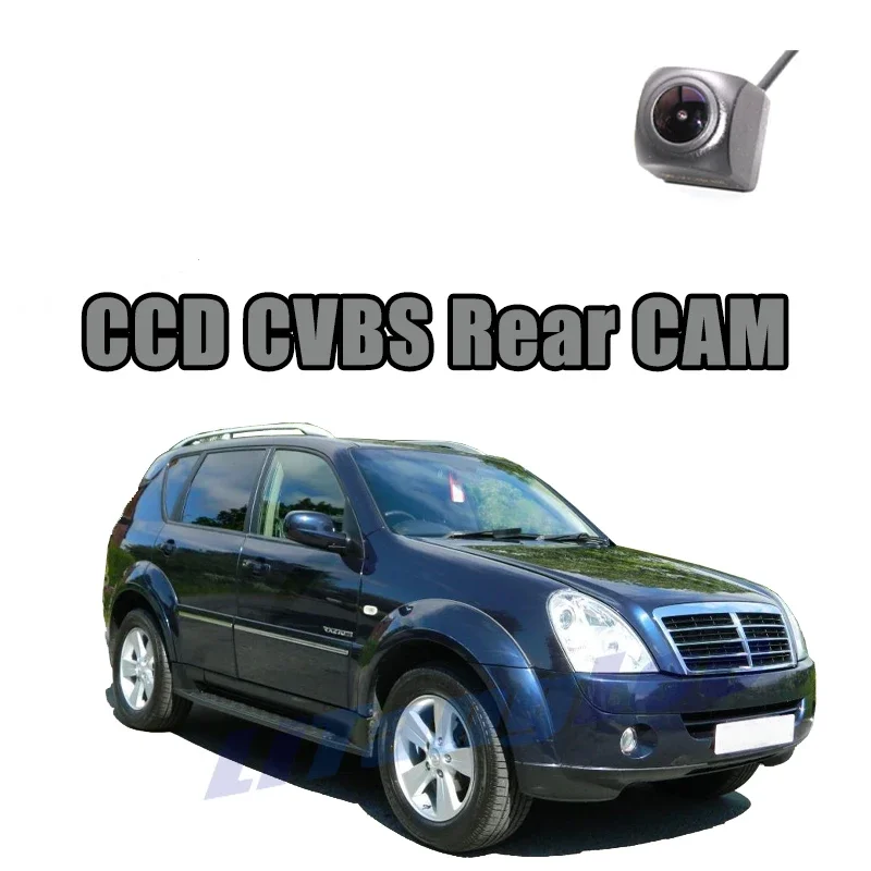 

Car Rear View Camera CCD CVBS 720P AHD 1080P For SsangYong Rexton 2006~2012 Reverse Night Vision WaterPoof Parking Backup CAM