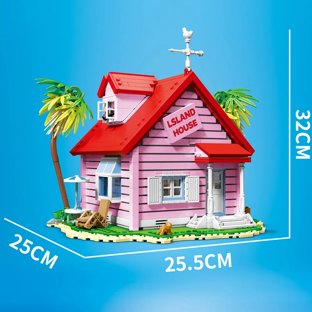 AUF LAGER MOC Idee Klassische Japanische Anime Szenen Bausteine Montage Haus Ziegel Bau Spielzeug für Kinder Geschenk Set