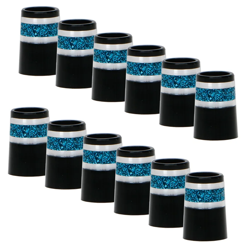 Golf Sleeve Virola para Ferros, Blue Golf Virolas, Golf Club Eixos Acessórios, Tip Tamanho 0.370, 10 Pcs