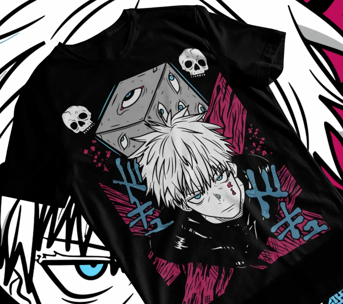 Gojo Satoru Shirt, Itadori Yuji, Jujutsu Kaisen, Sukuna, Yuta Okkotsu, Megumi