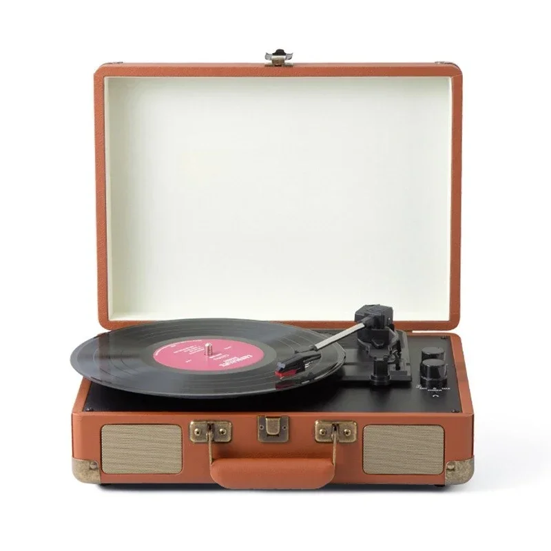 

Bluetooth phonograph, vinyl record player, high-power portable record player