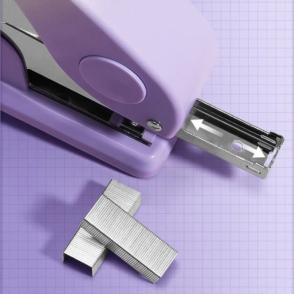Multifunction Labor-Saving Stapler Metal Portable Paper Stapling Machine Up To 25 Pages Simple Desk Stapler Office School Use