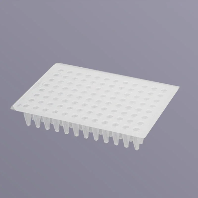 LABSELECT 25/100 Sheets of Box PCR Transparent Sealing Film Single Tear Edge Polypropylene Film Compatible with Microplates