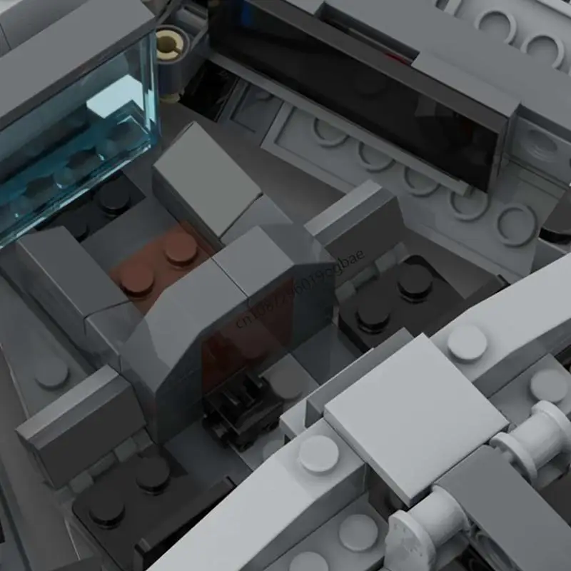 1694PCS Star Battle ภาพยนตร์ Mandaloring Space Destroyer รุ่น DIY สร้างสรรค์ไอเดียของเล่นเด็กประกอบปริศนาของขวัญวันเกิด MOC-75394