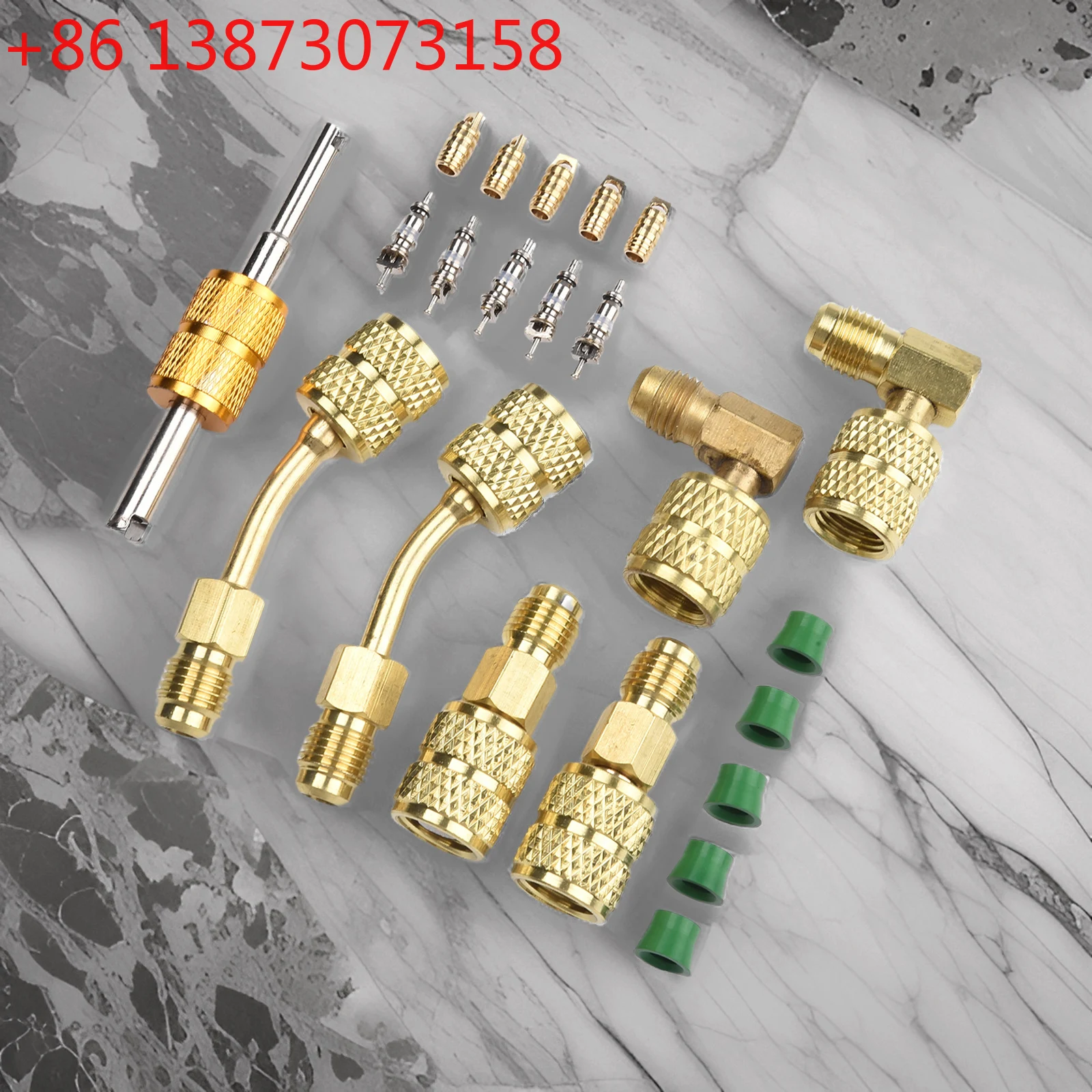 

410 Adapter Kit Mini Split Vacuum Pump Set R410 Converter Connector For Air Conditioning Refrigerantion HVAC Accessories