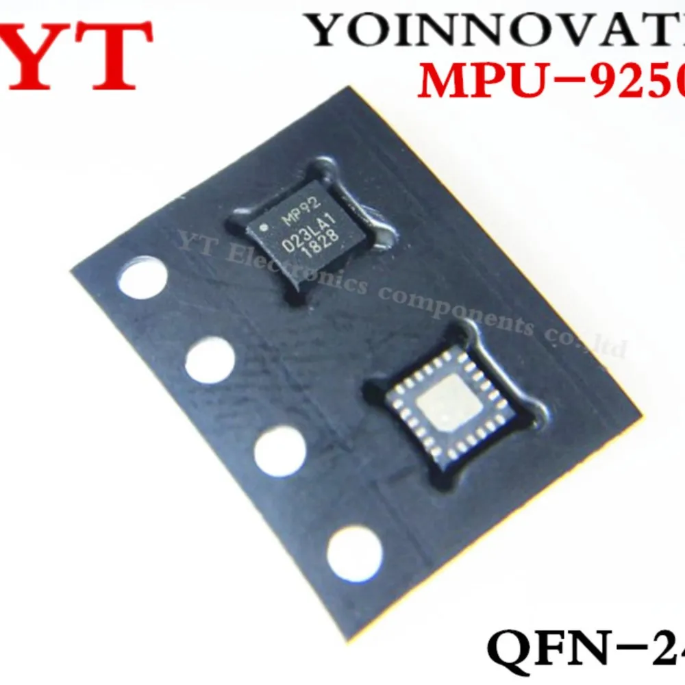 PCS NEW MPU-9250 MP92 MPU9250 QFN-24 بہترین معیار YOINNOVATI