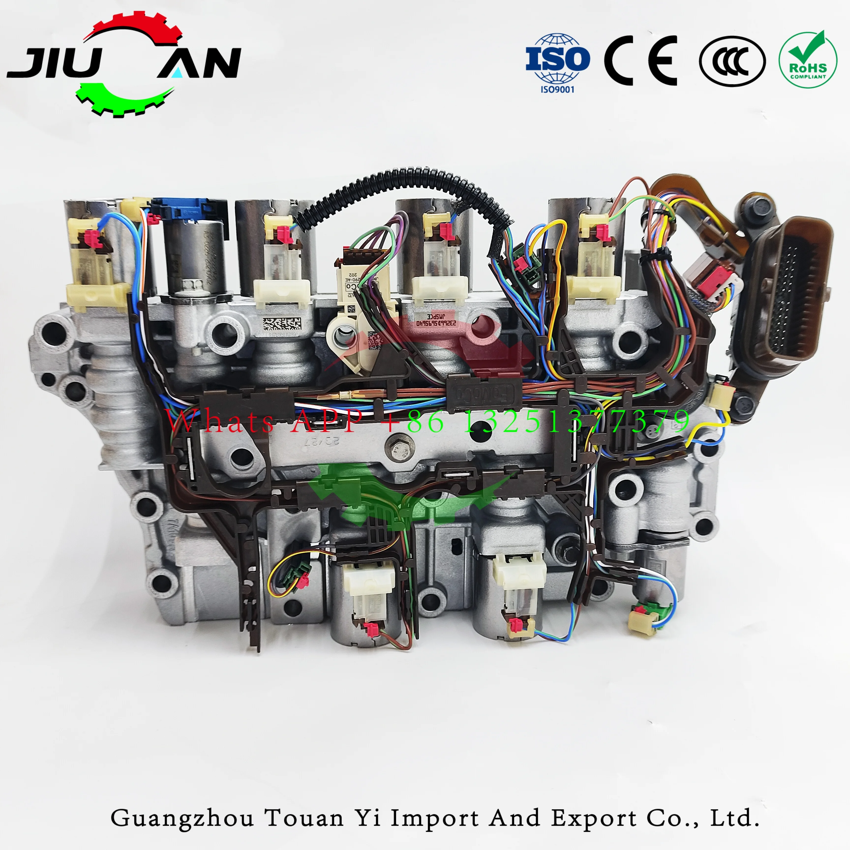 

8F35 8F24 8-SPEED Automatic Transmission Valve Body Solenoids Wiring Harness Included For Ford