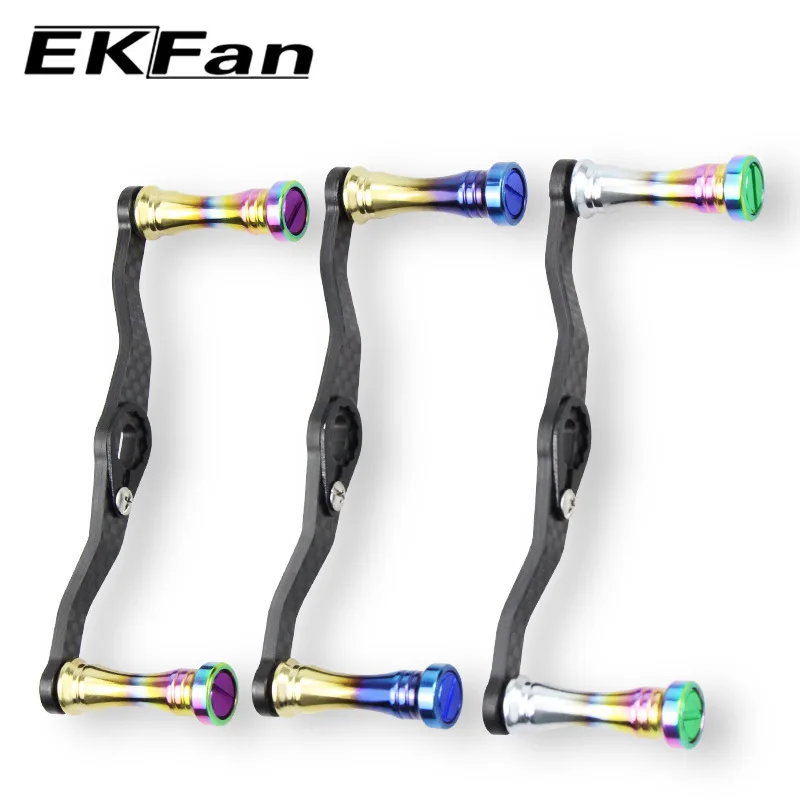 

Fishing Reel Handle For 2024 New Lightweight Carbon Fiber Titanium Alloy Colorful Baitcasting Reel Handle High