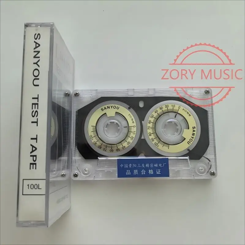Torque meter test tape Sanyou CT-100L, measuring forward and reverse amplification, fast forward and rewind torque view 2