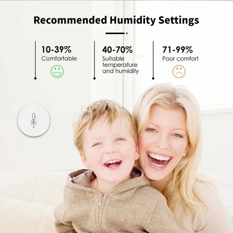 Imagem -06 - Tuya-zigbee Temperatura Inteligente e Sensor de Umidade Alimentado por Bateria Termômetro de Segurança Higrômetro Smart Life App