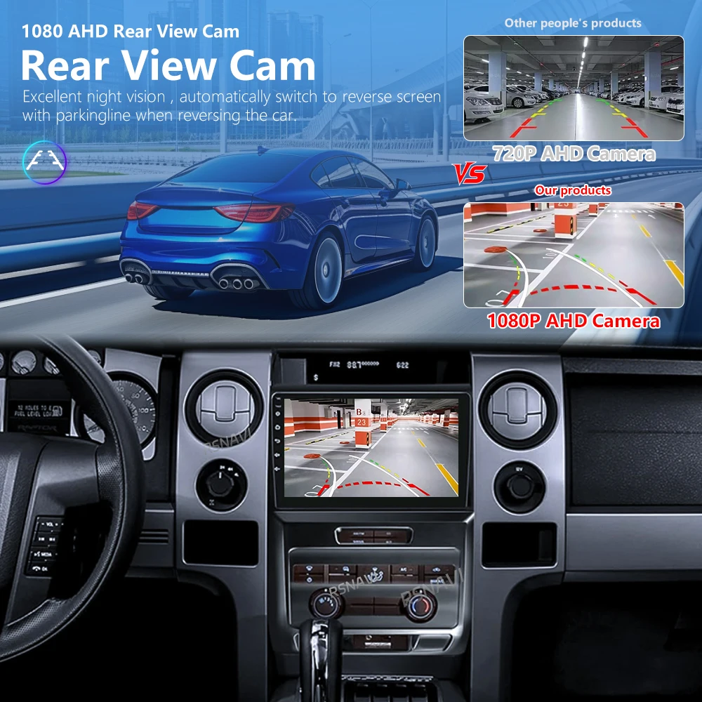 أندرويد 15 لفورد F150 P415 رابتور 2008 - 2014 E53 X5 M5 وحدة رأس ستيريو مشغل Autoradio Carplay راديو السيارات الوسائط المتعددة