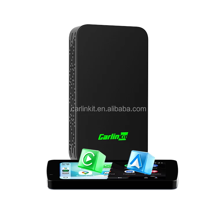2 In1 Ota Upgrade Carlinkit C2Air Wireless Android Auto Usbc Carplay Adapter Universal Smart Ai Box Dongle for Apple Map Music
