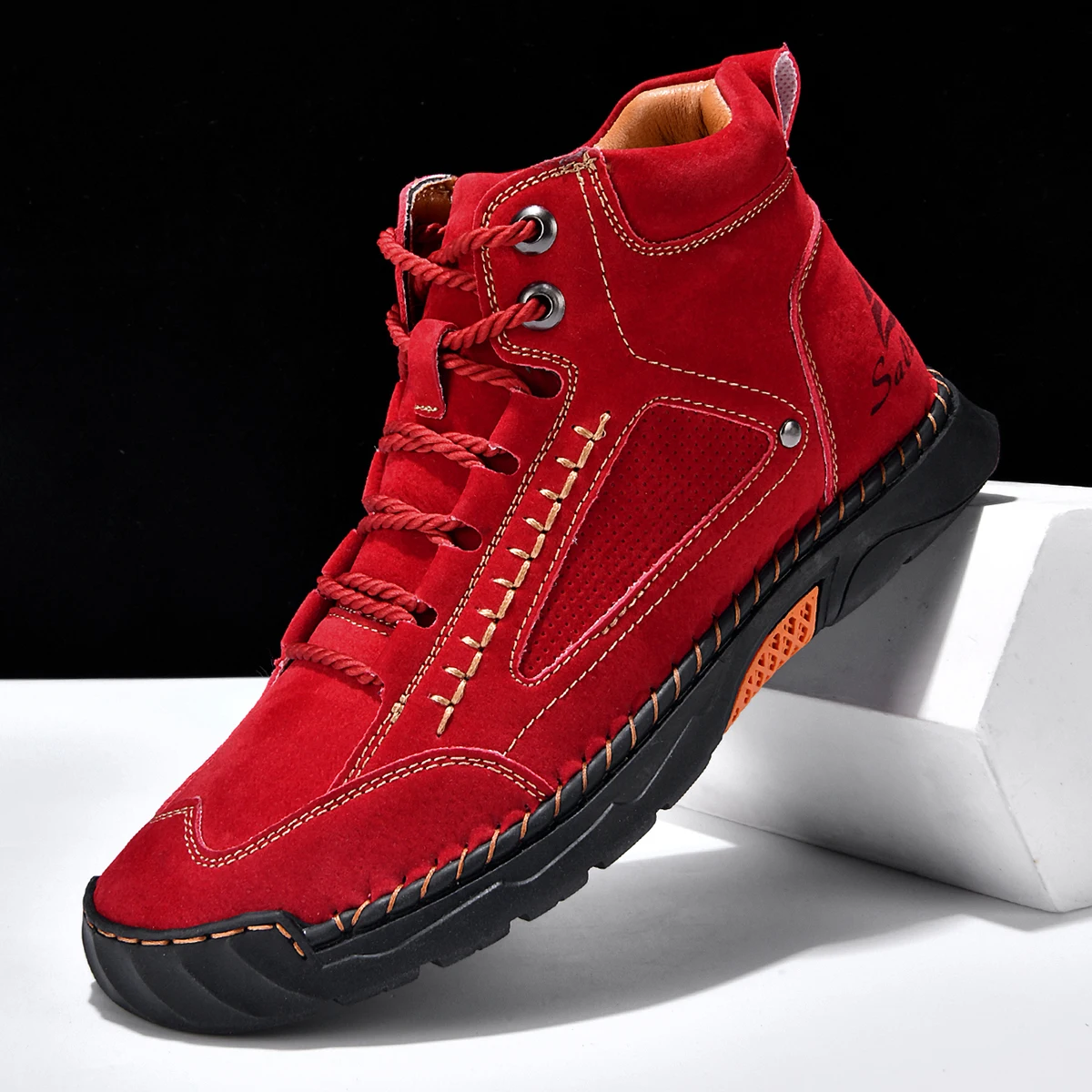 Novas botas vintage feitas à m - Women'S Fashion Hiking Boots avaliação e preço